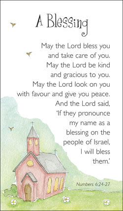 Prayer Card - A Blessing *** Available To Backorder ***Prayer Card - A Blessing *** Available To Backorder ***