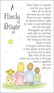 Prayer Card - A Family PrayerPrayer Card - A Family Prayer