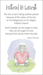 Prayer Card - Hatred Is LearntPrayer Card - Hatred Is Learnt