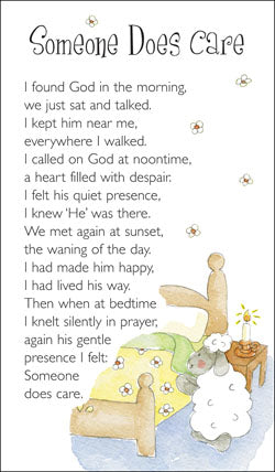 Prayer Card - Someone Does CarePrayer Card - Someone Does Care
