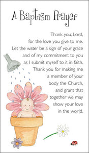 Prayer Card - A Baptism PrayerPrayer Card - A Baptism Prayer