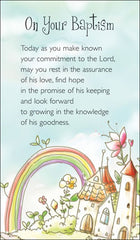 Prayer Card - On Your BaptismPrayer Card - On Your Baptism