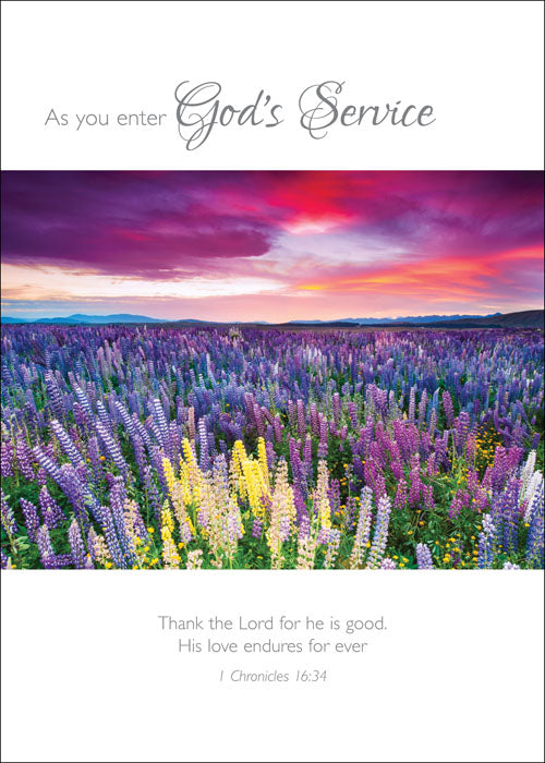 As You Enter God's ServiceAs You Enter God's Service