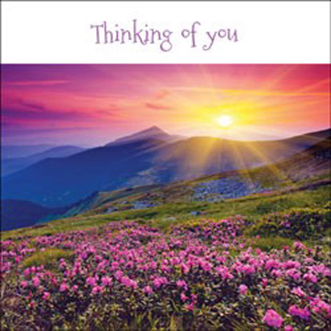 Thinking Of You - Square Card GlossThinking Of You - Square Card Gloss
