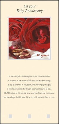 On Your Ruby Anniversary ****On Your Ruby Anniversary ****