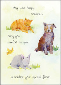 May Your Happy Memories Bring You Comfort(Loss Of Pet)May Your Happy Memories Bring You Comfort(Loss Of Pet)
