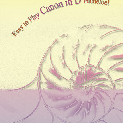 Easy-To-Play Canon In D