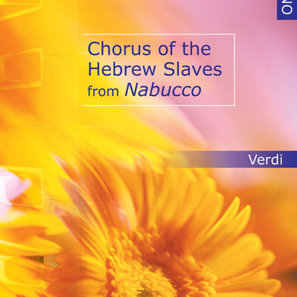 Chorus Of The Hebrew Slaves For Piano
