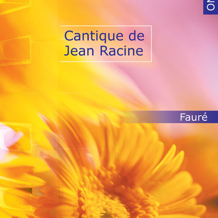 Cantique De Jean Racine For Piano