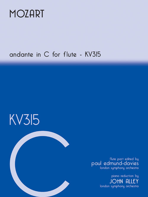 Mozart Flute Concerto Andante In C Kv 315