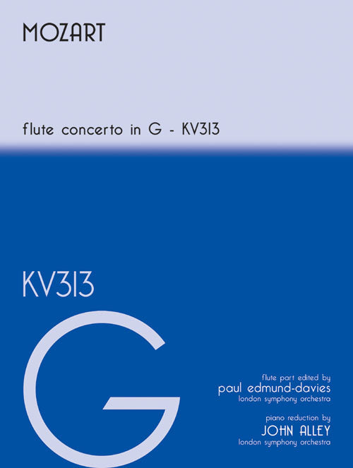 Mozart Flute Concerto In G Kv 313