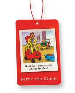 Derek The Cleric - Air FreshenerDerek The Cleric - Air Freshener