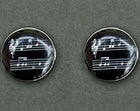 Sheet Music Cufflinks In Box (Boc066)Sheet Music Cufflinks In Box (Boc066)