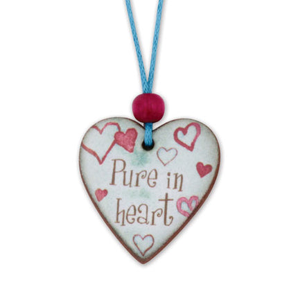 Pure In Heart Ceramic NecklacePure In Heart Ceramic Necklace