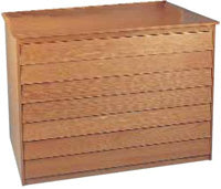 Oak Veneer Vestment Press