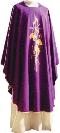 Chasuble - Cross & Grape Vine