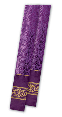 Alpha Omega Stole PurpleAlpha Omega Stole Purple