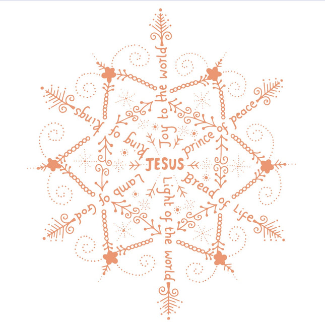 Christmas Set - Jesus Star Bauble 10 Pk Rose Gold FoilChristmas Set - Jesus Star Bauble 10 Pk Rose Gold Foil