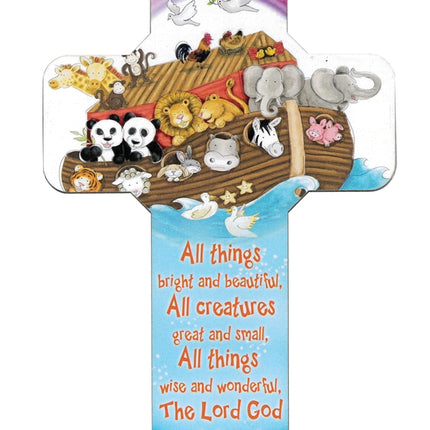 Childrens Wooden Cross - All Things BrightChildrens Wooden Cross - All Things Bright