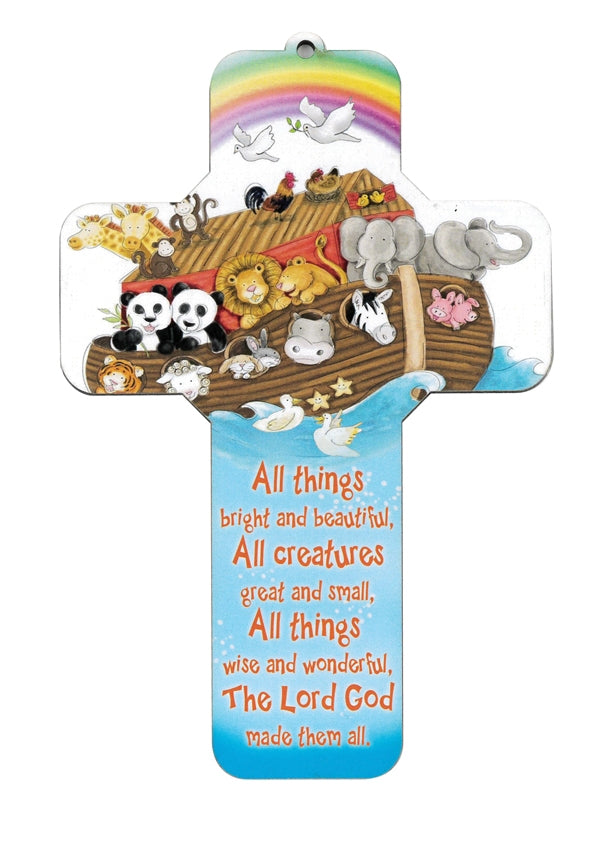 Childrens Wooden Cross - All Things BrightChildrens Wooden Cross - All Things Bright