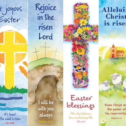 Bookmarks - Easter Pack C - Packs Of 40 (4 Designs)Bookmarks - Easter Pack C - Packs Of 40 (4 Designs)