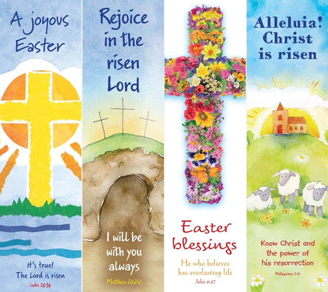 Bookmarks - Easter Pack C - Packs Of 40 (4 Designs)Bookmarks - Easter Pack C - Packs Of 40 (4 Designs)