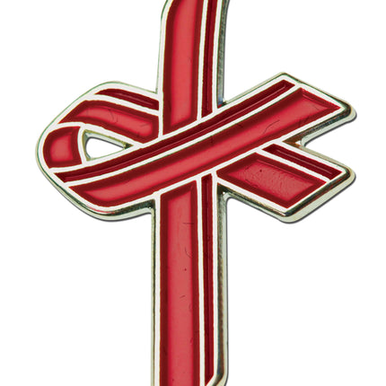 Awareness Cross Pin