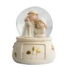 Nativity Scene Snow Globe - Mary & JosephNativity Scene Snow Globe - Mary & Joseph