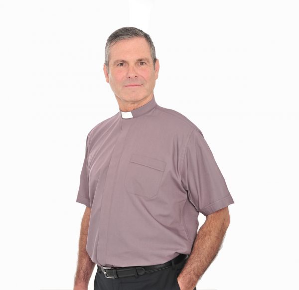 Men's Short Sleeve Shirt - 1in Slip In Collar